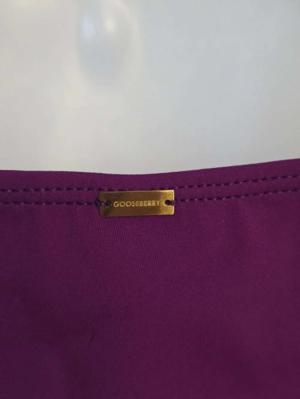 Gooseberry Swim Purple Two-Piece Bikini Women's Size Small - Picture 8 of 11